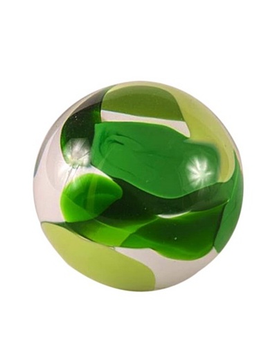 Abby Modell Small Paper Weight, Field Green SwirlAs You See