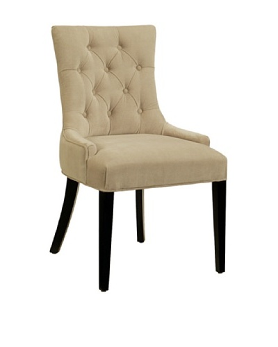 Abbyson Living Franklin Microsuede Tufted Dining Chair