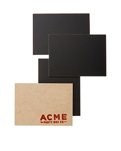 ACME Party Box Set of 4 Chalkboard Place Cards