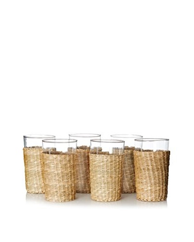 ACME Party Box Set of 6 Seagrass Tumblers