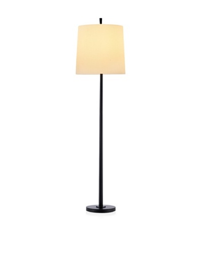 Adesso Porter Floor Lamp, Matte Black