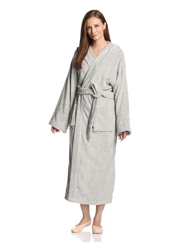 Aegean Apparel Women's Long Robe with Hood