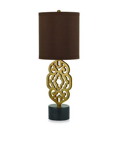 Candice Olson Lighting Grill Table Lamp [Antique Brass]
