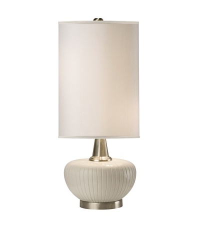 Allison Davis Blanco Table Lamp, White