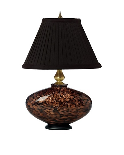 Allison Davis Cache Table Lamp, Black/Gold