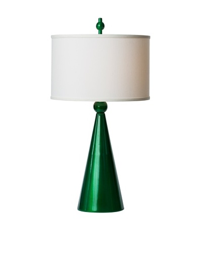 Allison Davis Design Lighting Jolly Pop Table Lamp [Metallic Green/White]