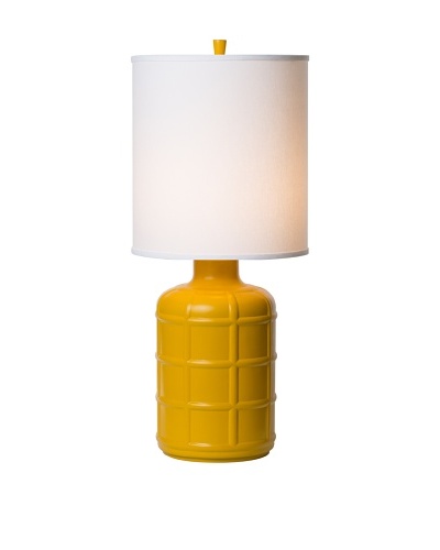 Allison Davis Design Lighting Orleans Table Lamp [Lamp-Yellow Shade-White]