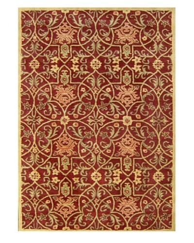 Alliyah Rugs Alliyah Rug, Rust/Gold, 4' x 6'