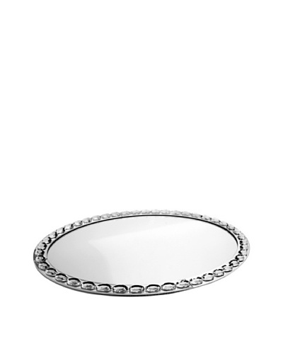 Jewel Accent Mirror Oval Tray/Wall Hanging