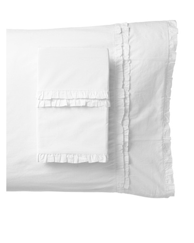 Amity Home Set of 2 Petite Ruffle Pillowcases