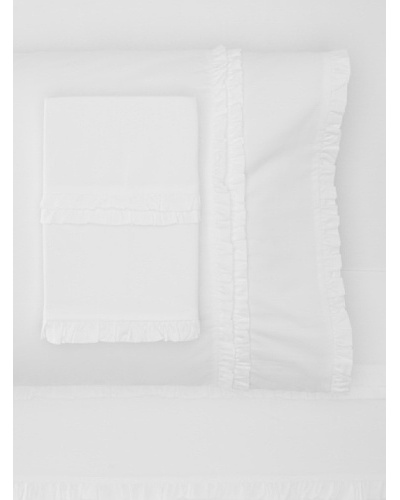 Amity Home Small Ruffle Sheet Set [White]