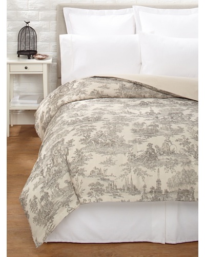 Amity Home Toile Duvet Cover [Brown/Natural]