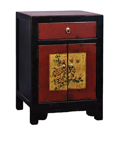 Antique Revival Mongolian-Style Cabinet