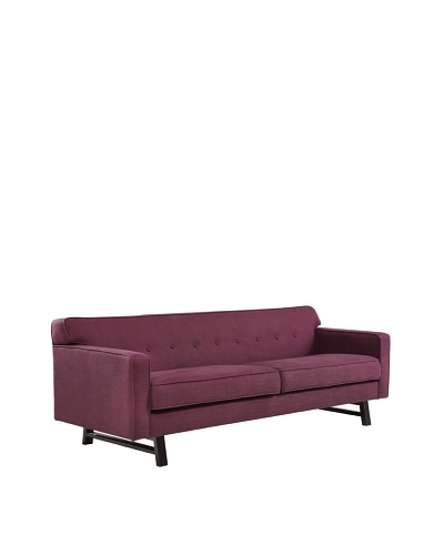 Armen Living Halston Sofa, Claret PurpleAs You See