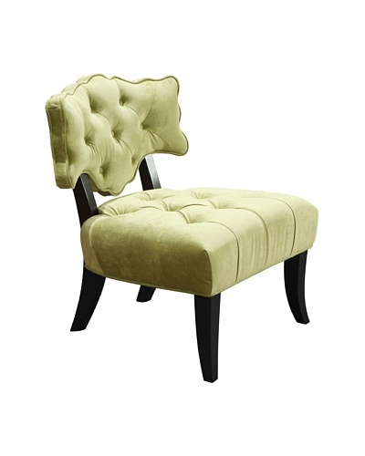 Armen Living 364 Diva Arm Chair, Sage Green