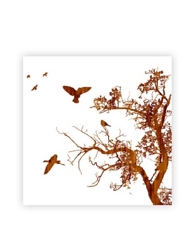Art Addiction Tree/Birds, White II