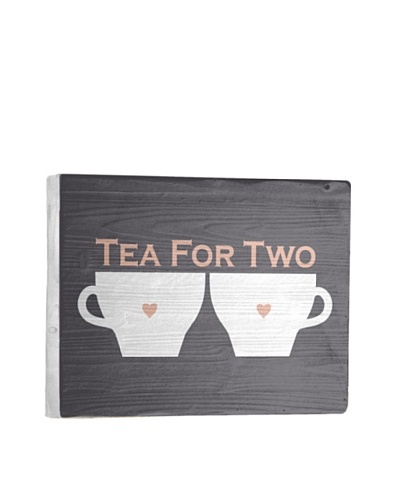 Artehouse Tea For Two Reclaimed Wood Sign
