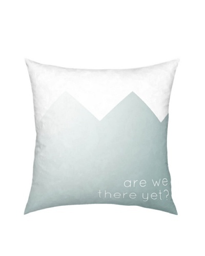 Artehouse Are We There Yet Pillow, BlueAs You See