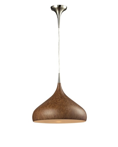 Artistic Lighting Lindsey (Existing) Collection 1-Light LED Pendant, Satin Nickel