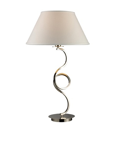 Artistic Lighting Folcroft Table Lamp, Chrome