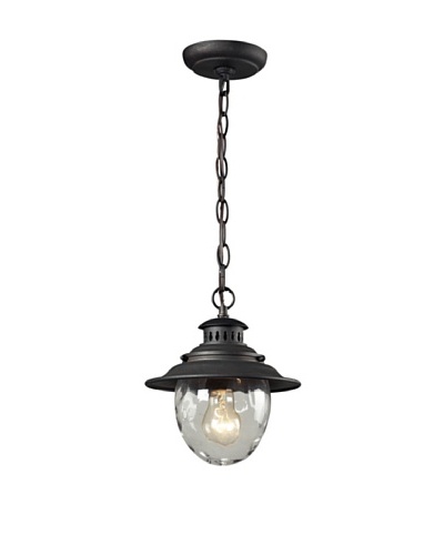 Artistic Lighting Searsport Outdoor Hanging Light, Weathered Charcoal