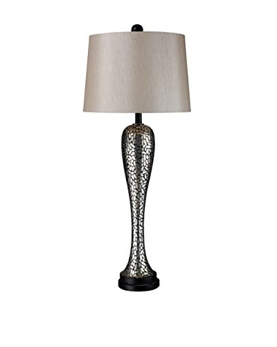Artistic Lighting Samson Table Lamp, Eclipse Silver