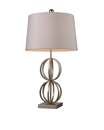 Artistic Lighting Donora Table Lamp, Silver Leaf
