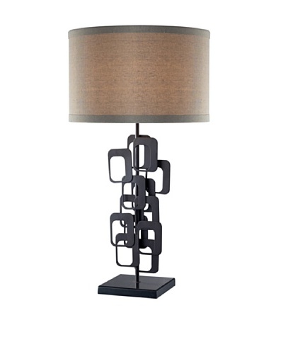 Dimond Lighting Griffin Table Lamp, Matte Black