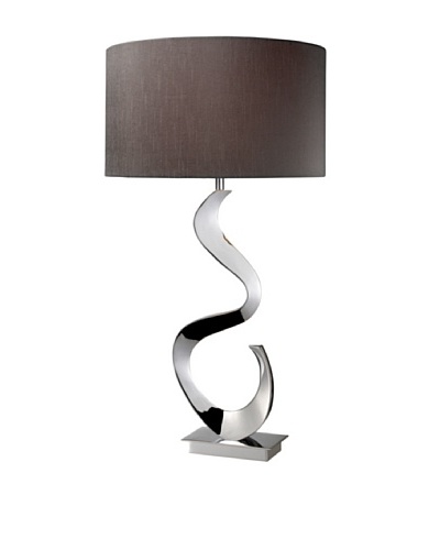 Dimond Lighting Morgan Table Lamp, Chrome