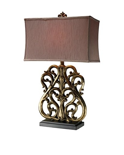Artistic Lighting Roseville Table Lamp, Oriole Gold