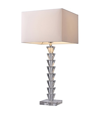 Artistic Lighting Fifth Avenue Table Lamp, Crystal