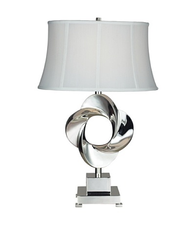 Dimond Lighting Burnham Table Lamp, Chrome
