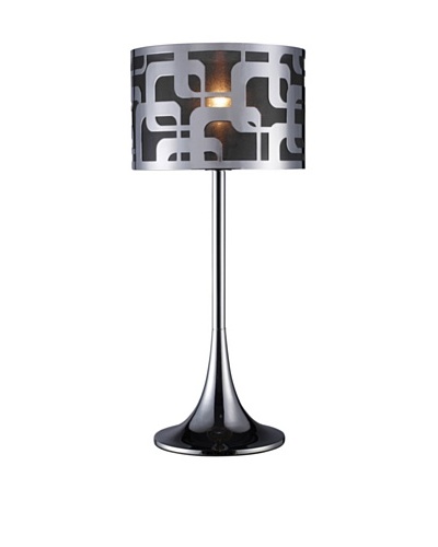 Artistic Lighting Blawnox Table Lamp, Chrome