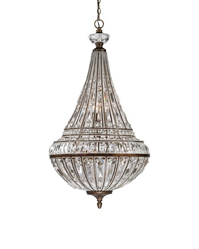 Artistic Lighting Empire Collection 9- Light Pendant, Mocha