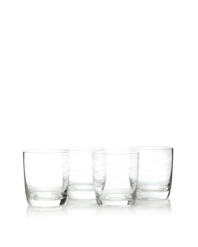 Artland Set of 4 Currents Double Old Fashioned Glasses