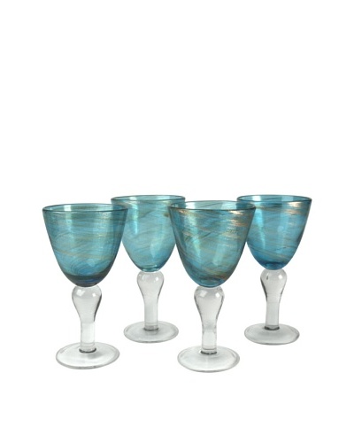 Artland Set of 4 Shimmer 12-Oz. Goblets