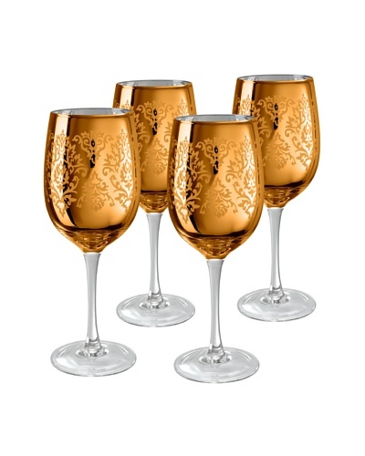 Artland Set of 4 Brocade 15-Oz. Wine Glasses