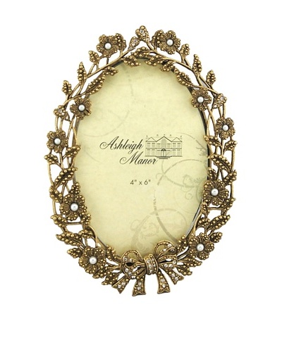 Ashleigh Manor Victorian-Style Oval Photo Frame