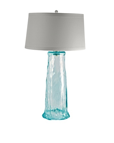 Aurora Lighting Recycled Clear Glass Waterfall Lamp