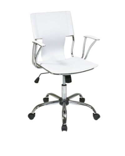 Avenue 6 Dorado Office Chair, White