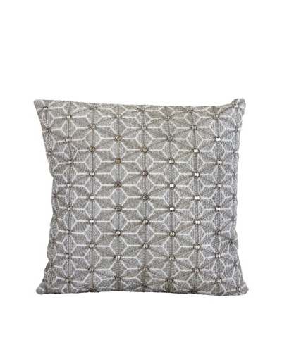 Aviva Stanoff Origami Pillow, Light Grey