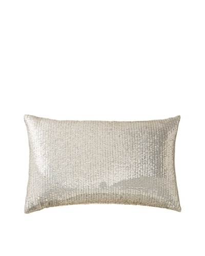 Aviva Stanoff Mercury Sequins Pillow, Diamond