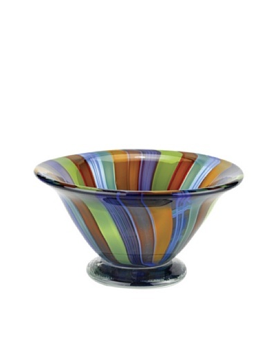 Badash Crystal Art Glass Rainbow Bowl