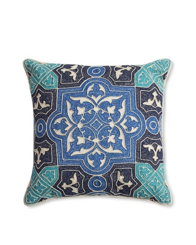 Barclay Butera Kenitra Throw Pillow, Blue, 18 x 18