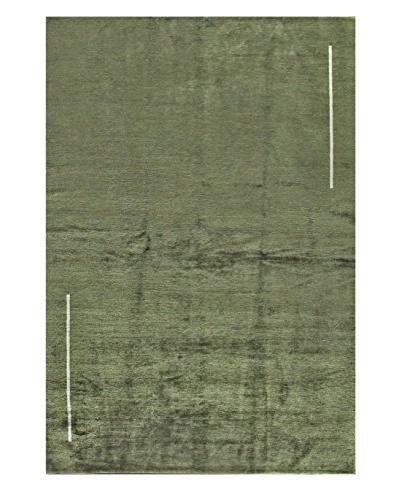 Bashian Rugs Fine Tibetan Silk & Wool Rug, Cypress, 6' 2 x 9' 1