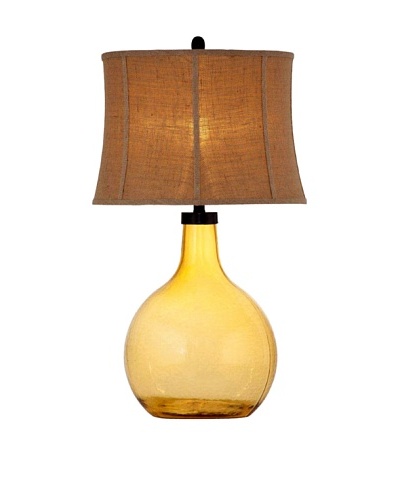 Bassett Mirror Amber Table Lamp