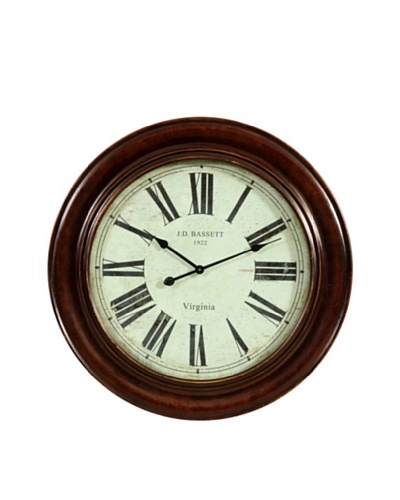Bassett Mirror Brinkley Wall Clock