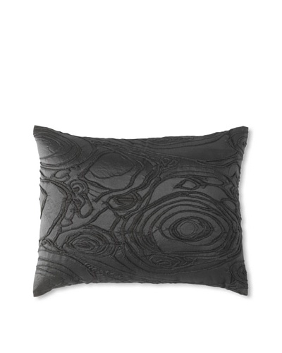 Belle Epoque Rythmic Decorative Pillow, Black, 12″ x 16″