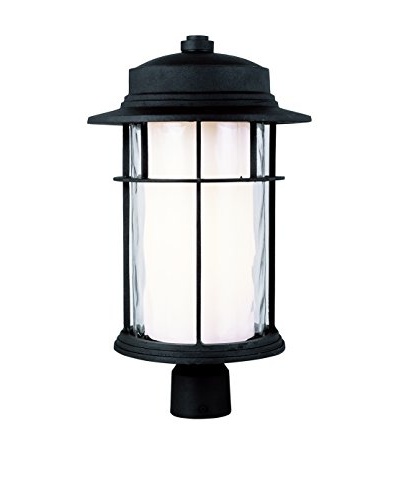 Bel Air Lighting 1-Light Outdoor Large Post Top Lantern