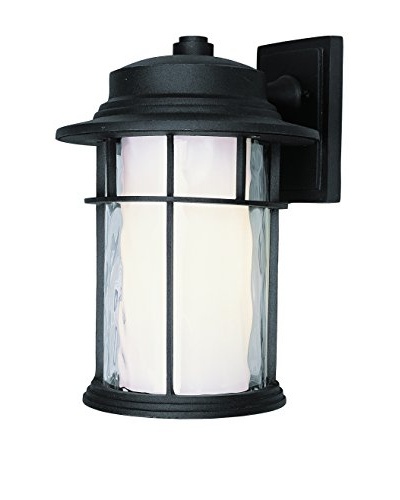Bel Air Lighting LED 14 Chimney Wall Lantern, Black